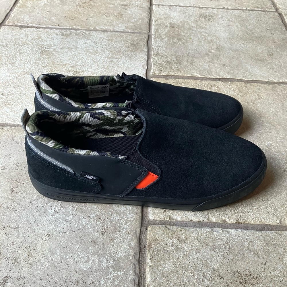 New Balance Shoes Jamie Foy 306 Laceless - Black/Orange Men’s 9.5